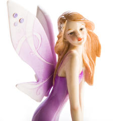 Purple Fashion Fairy Figurine1